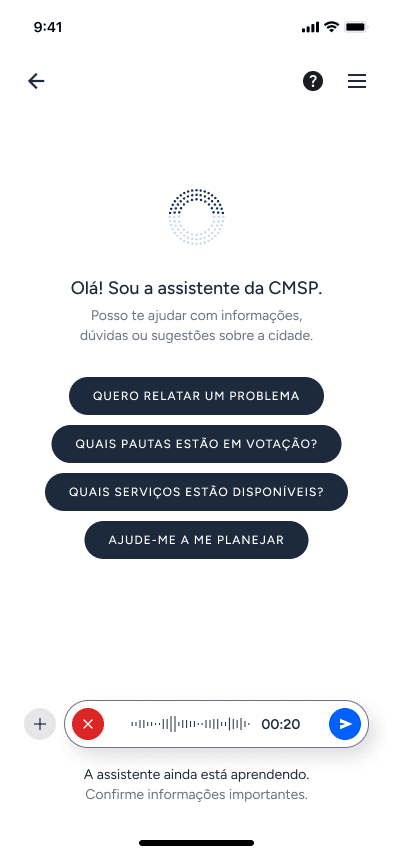 Chat IA Municipal - Mobile Screenshot 2