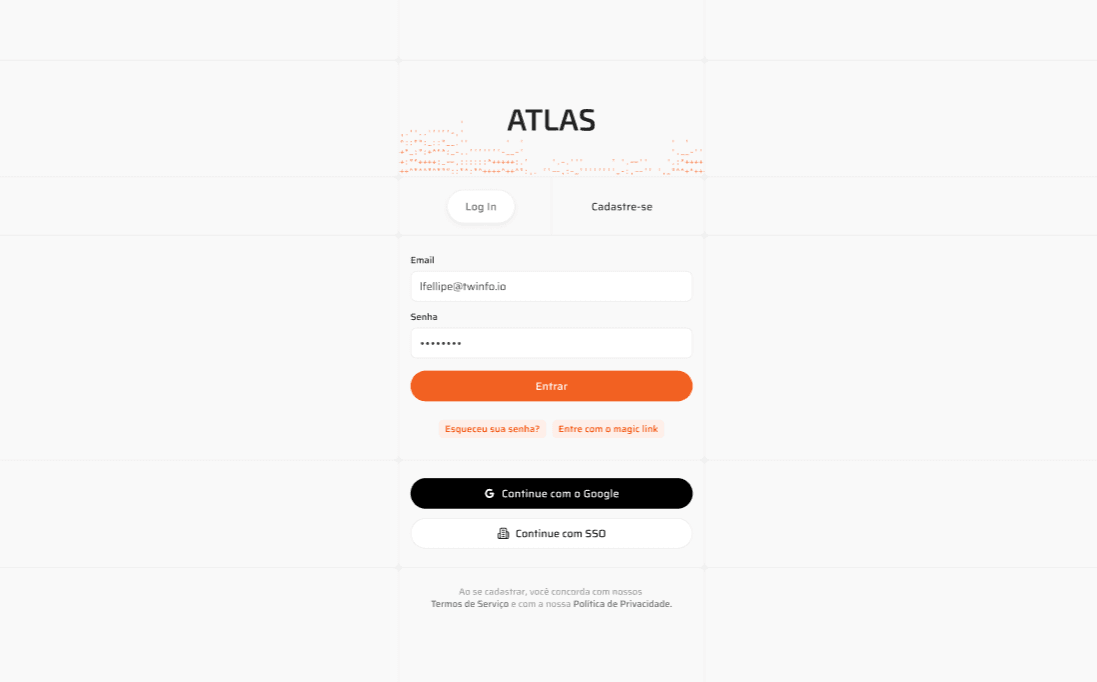 Atlas Dashboard Financeiro - Desktop Screenshot 1